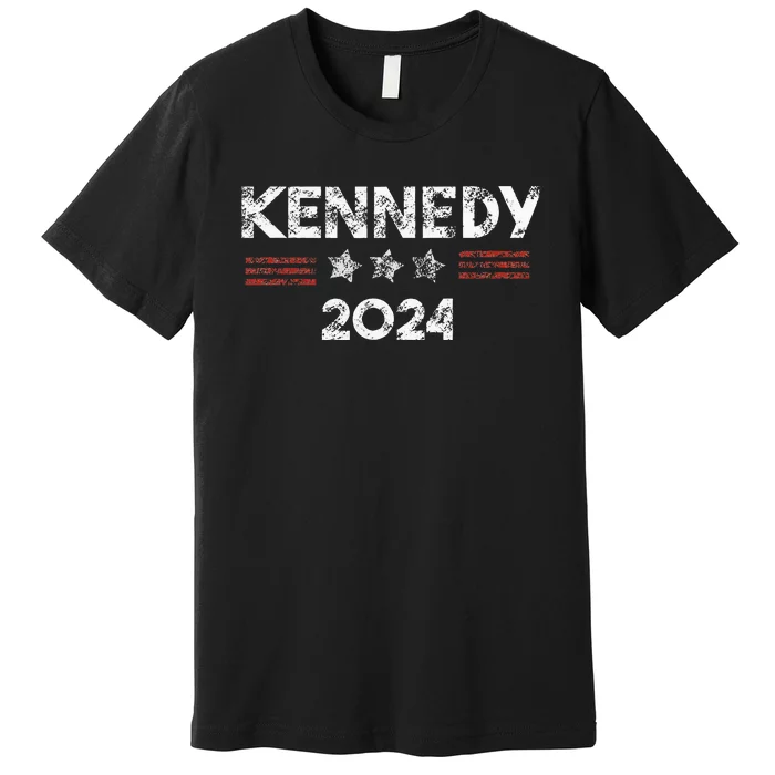 Robert Kennedy Jr 2024 President Retro Vintage Elections Premium T-Shirt