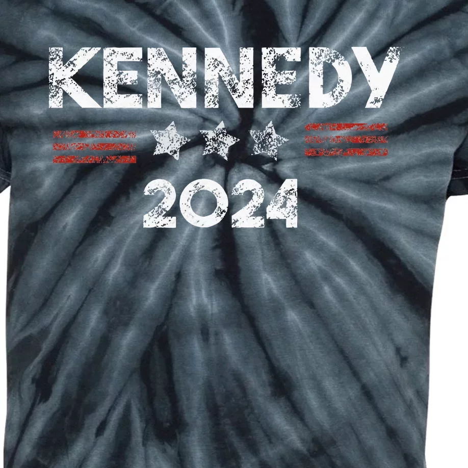 Robert Kennedy Jr 2024 President Retro Vintage Elections Kids Tie-Dye T-Shirt