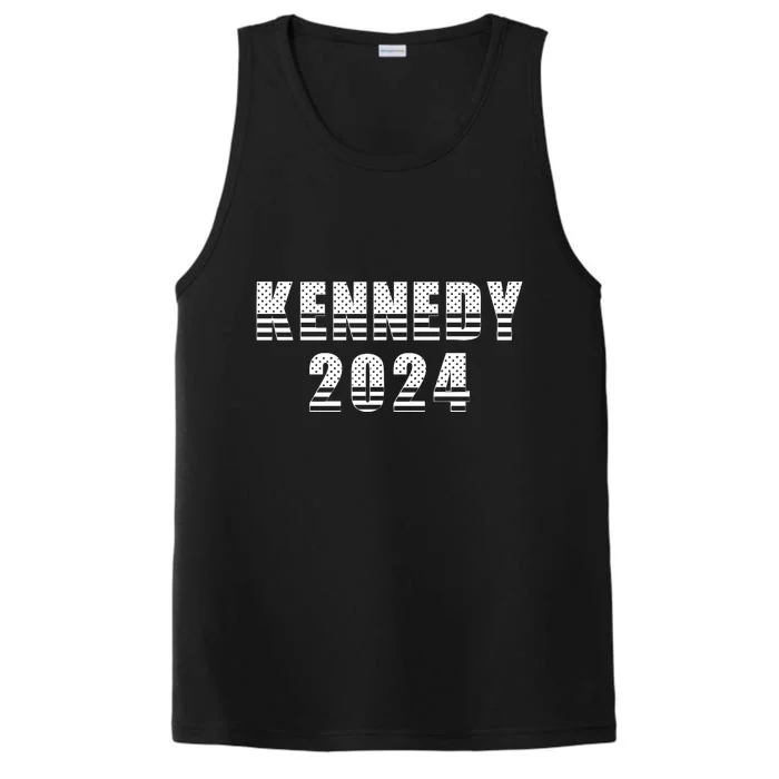 Robert Kennedy Jr For President 2024 American Flag Performance Tank