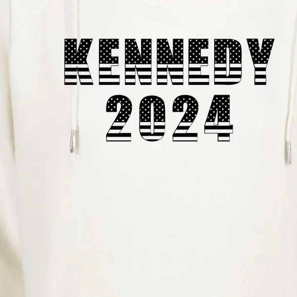 Robert Kennedy Jr For President 2024 American Flag Womens Funnel Neck Pullover Hood