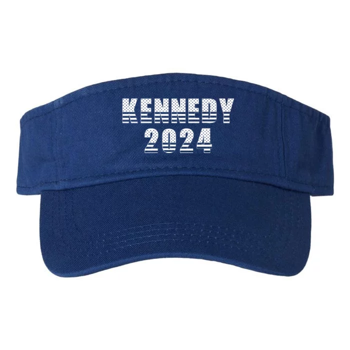 Robert Kennedy Jr For President 2024 American Flag Valucap Bio-Washed Visor