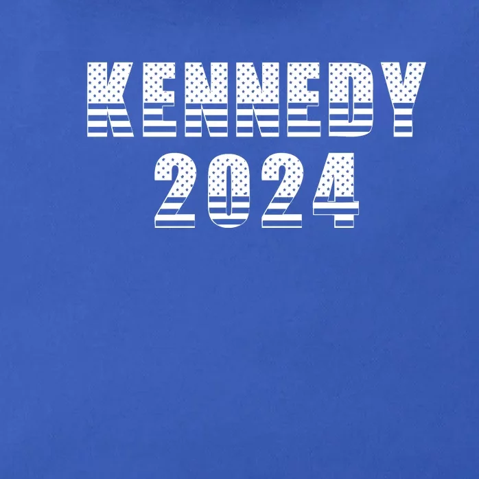 Robert Kennedy Jr For President 2024 American Flag Zip Tote Bag