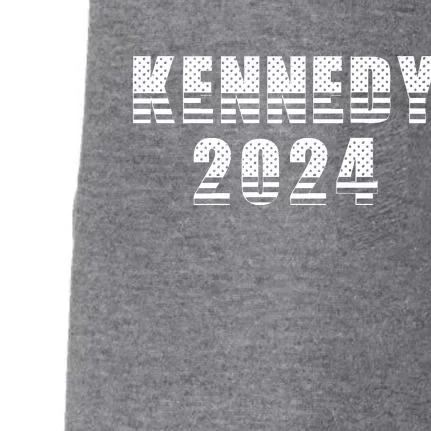 Robert Kennedy Jr For President 2024 American Flag Doggie 3-End Fleece Hoodie