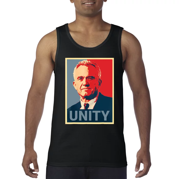 Robert Kennedy Jr. Rfk Jr For Trump Unity 2024 Obama Poster Tank Top