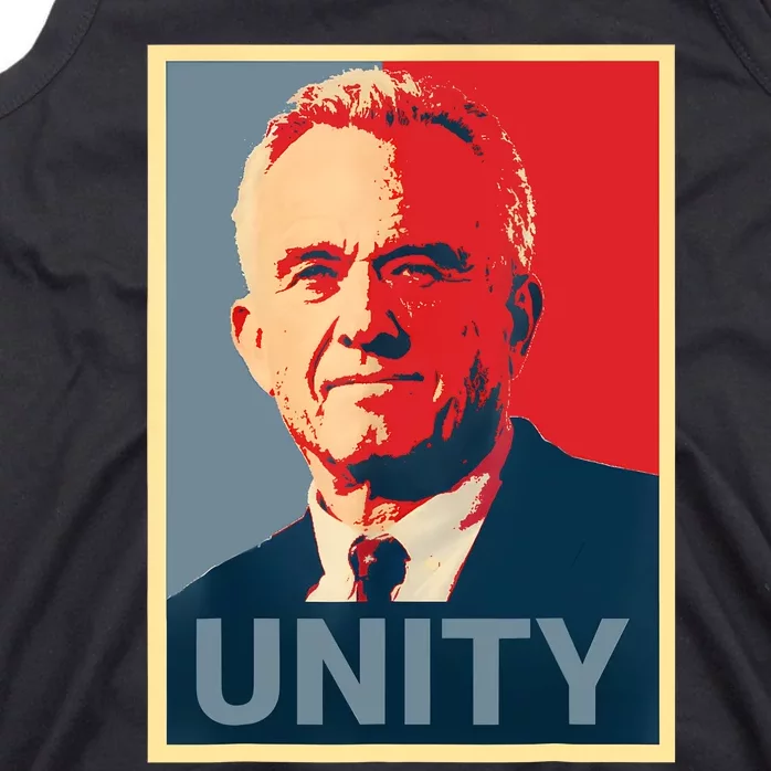 Robert Kennedy Jr. Rfk Jr For Trump Unity 2024 Obama Poster Tank Top