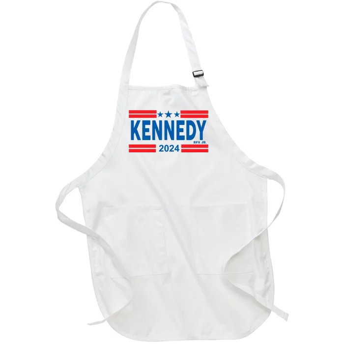 Robert Kennedy Jr. For President 2024 Logo Full-Length Apron With Pocket