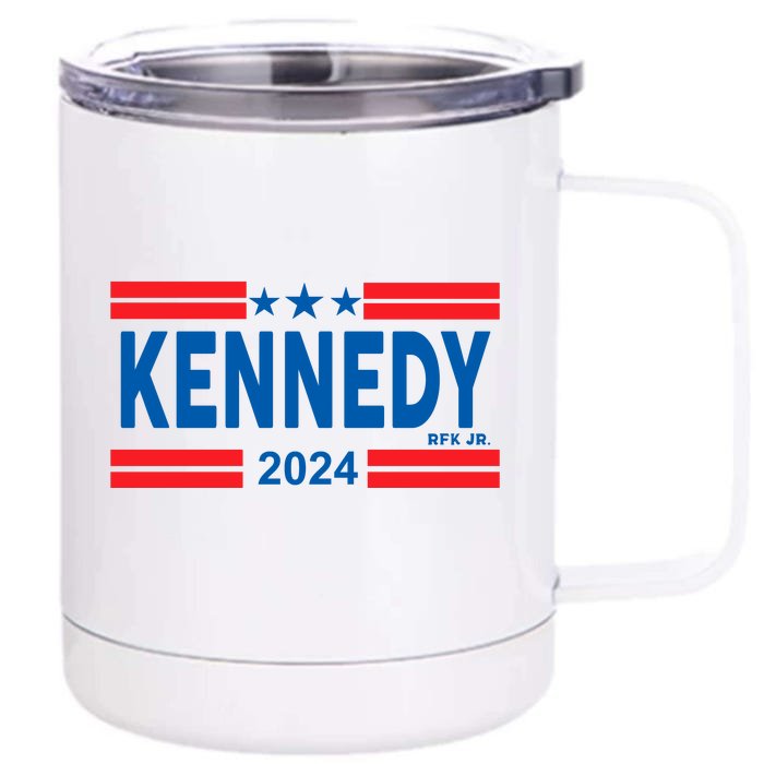 Robert Kennedy Jr. For President 2024 Logo Front & Back 12oz Stainless Steel Tumbler Cup