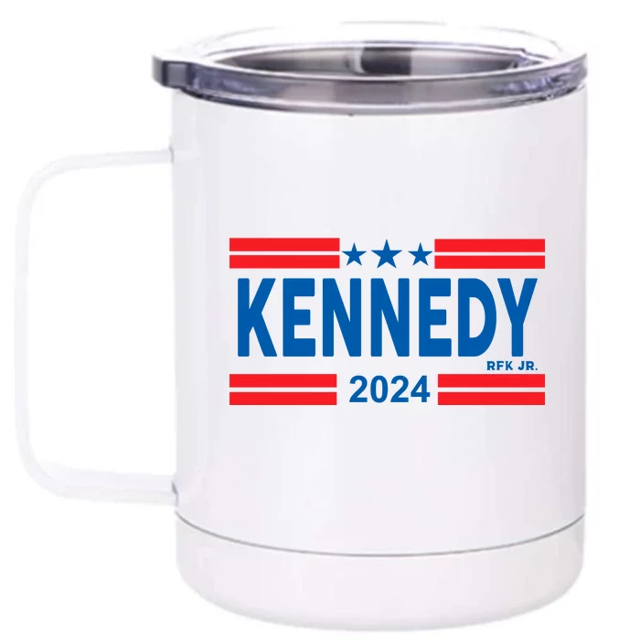 Robert Kennedy Jr. For President 2024 Logo Front & Back 12oz Stainless Steel Tumbler Cup