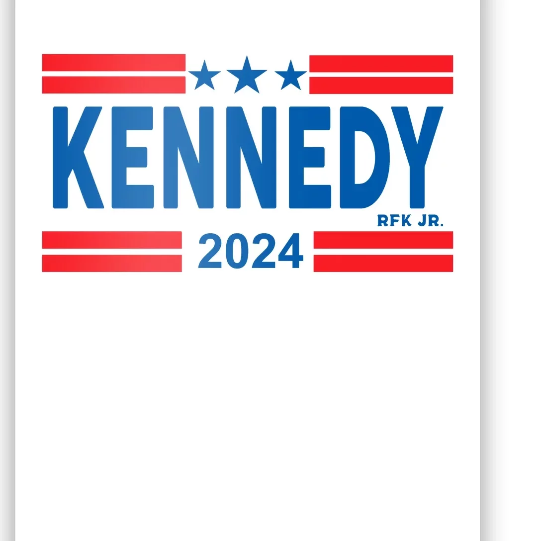 Robert Kennedy Jr. For President 2024 Logo Poster