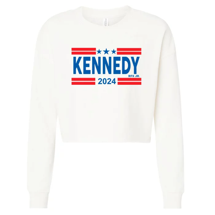 Robert Kennedy Jr. For President 2024 Logo Cropped Pullover Crew