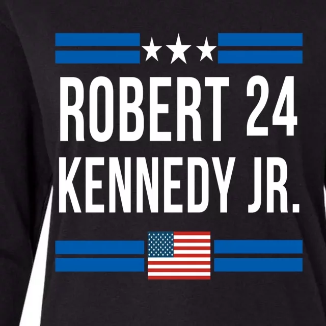 Robert Kennedy Jr. 2024 Presidential RFK JR 2024 Robert Kennedy Jr. 2024 Presid Womens Cotton Relaxed Long Sleeve T-Shirt