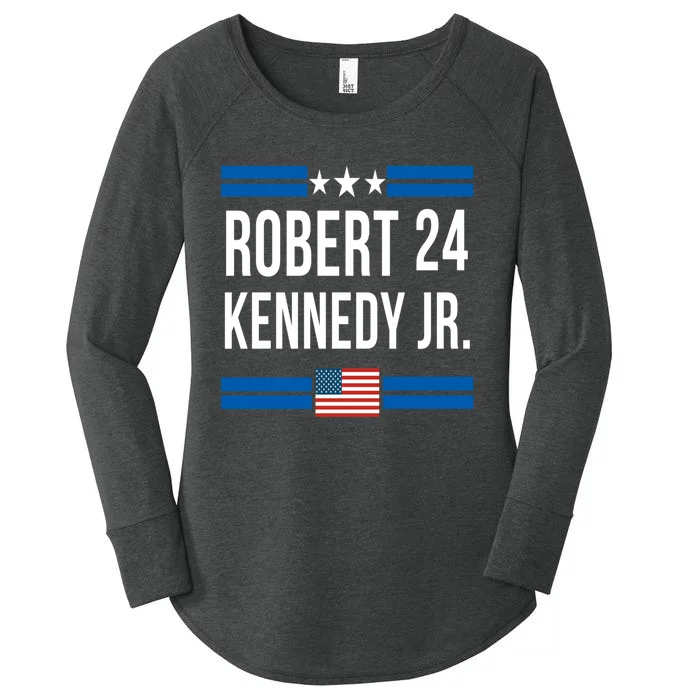 Robert Kennedy Jr. 2024 Presidential RFK JR 2024 Robert Kennedy Jr. 2024 Presid Women's Perfect Tri Tunic Long Sleeve Shirt