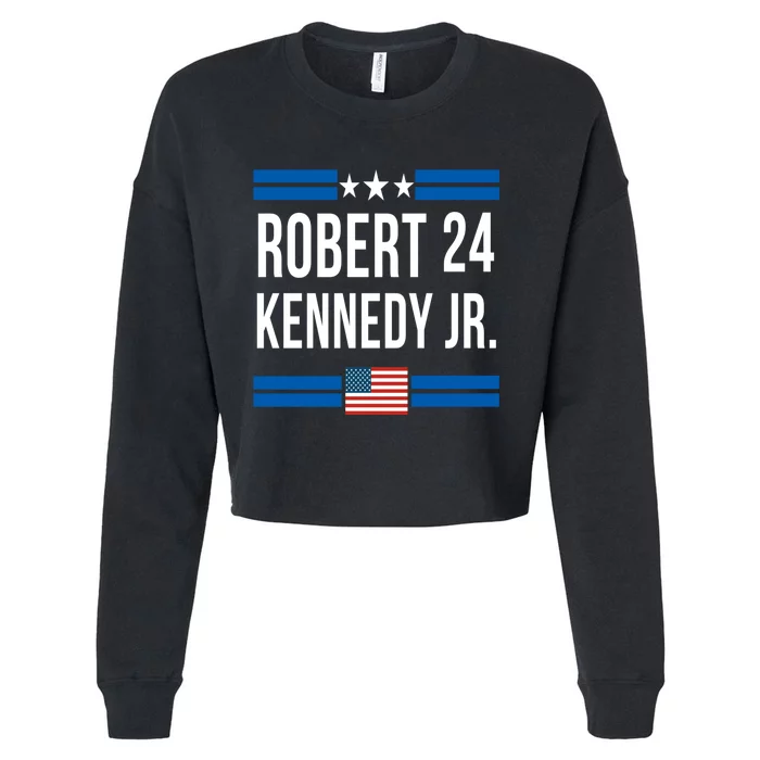 Robert Kennedy Jr. 2024 Presidential RFK JR 2024 Robert Kennedy Jr. 2024 Presid Cropped Pullover Crew