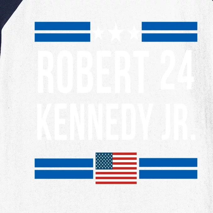 Robert Kennedy Jr. 2024 Presidential RFK JR 2024 Robert Kennedy Jr. 2024 Presid Baseball Sleeve Shirt