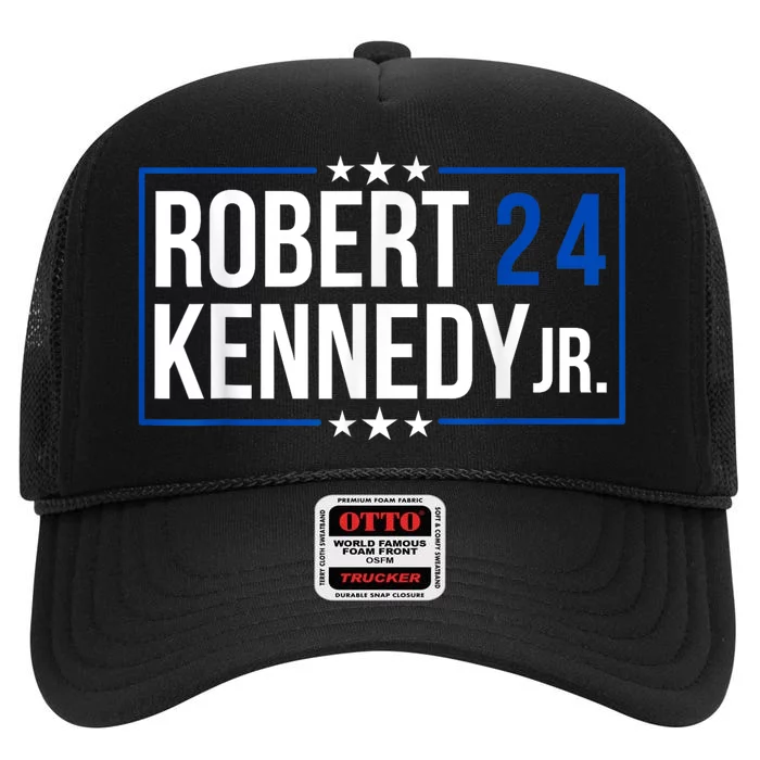 Robert Kennedy Jr. Election 2024 President High Crown Mesh Trucker Hat