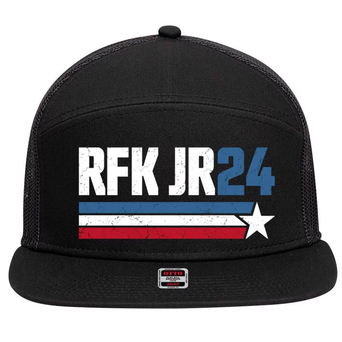 Robert Kennedy Jr. For President 2024 RFK JR 2024 7 Panel Mesh Trucker Snapback Hat