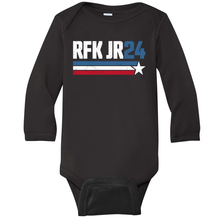 Robert Kennedy Jr. For President 2024 RFK JR 2024 Baby Long Sleeve Bodysuit