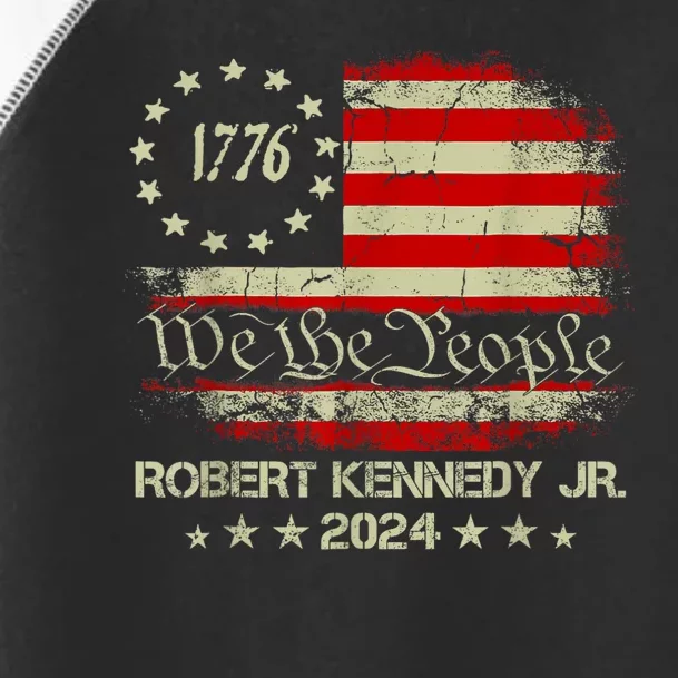 Robert Kennedy Jr. For President 2024 RFK JR 2024 Toddler Fine Jersey T-Shirt