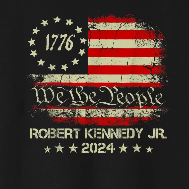 Robert Kennedy Jr. For President 2024 RFK JR 2024 Women's Crop Top Tee