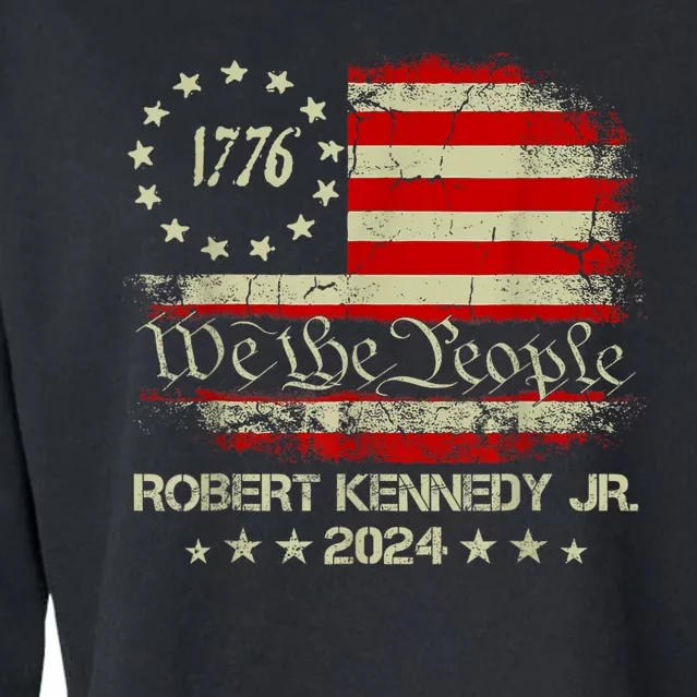 Robert Kennedy Jr. For President 2024 RFK JR 2024 Cropped Pullover Crew