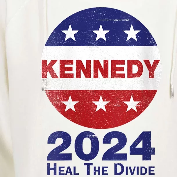 Robert Kennedy Jr 2024 Campaign For President Womens Funnel Neck Pullover Hood