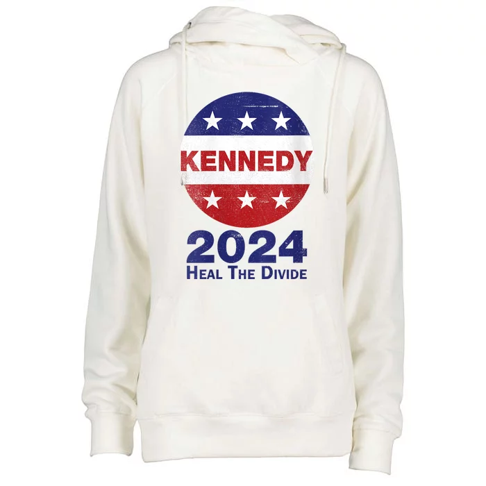 Robert Kennedy Jr 2024 Campaign For President Womens Funnel Neck Pullover Hood