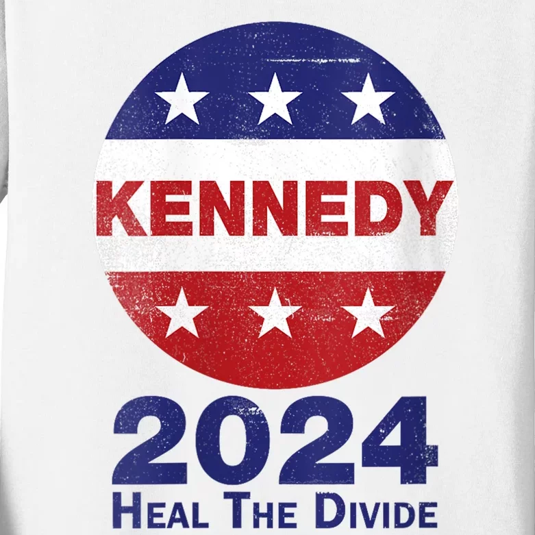 Robert Kennedy Jr 2024 Campaign For President Kids Long Sleeve Shirt