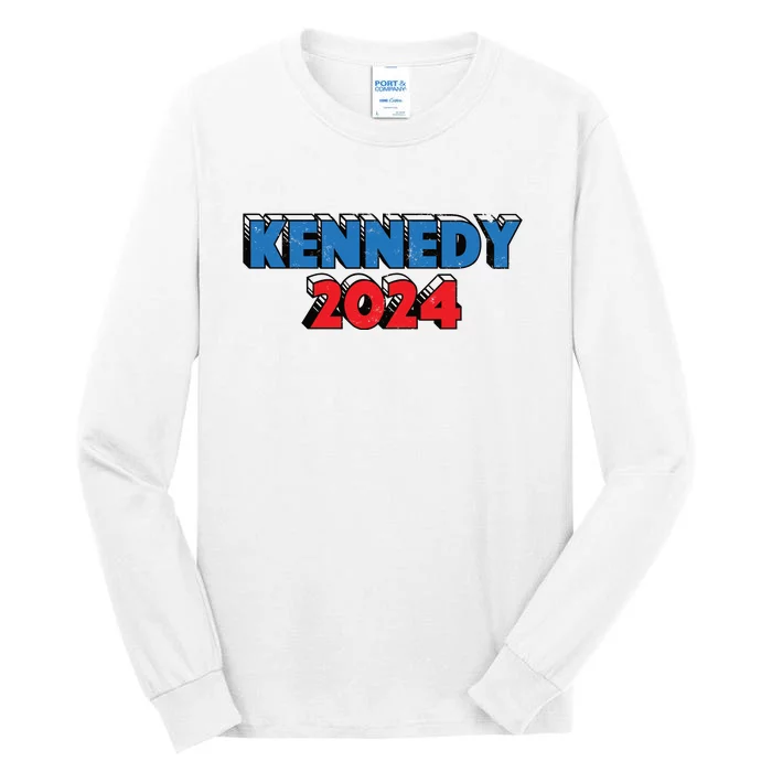 Robert Kennedy Jr 2024 Election Kennedy For President Tall Long Sleeve T-Shirt