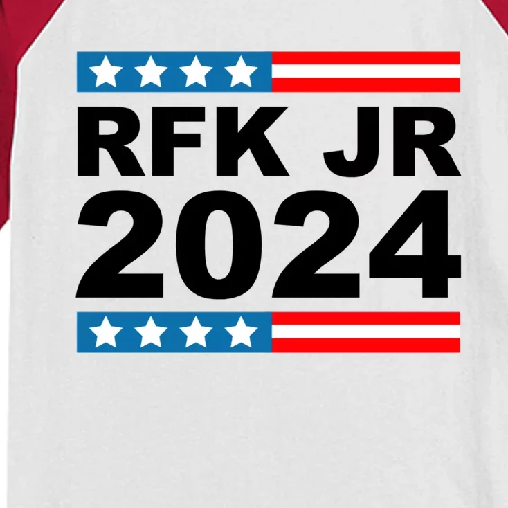 Robert Kennedy Jr. For President 2024, RFK JR 2024 Kids Colorblock Raglan Jersey