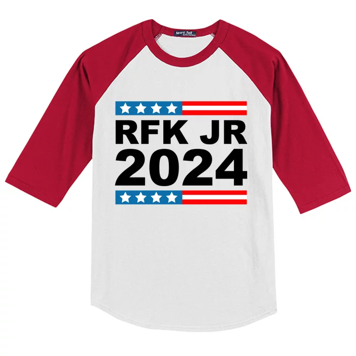 Robert Kennedy Jr. For President 2024, RFK JR 2024 Kids Colorblock Raglan Jersey