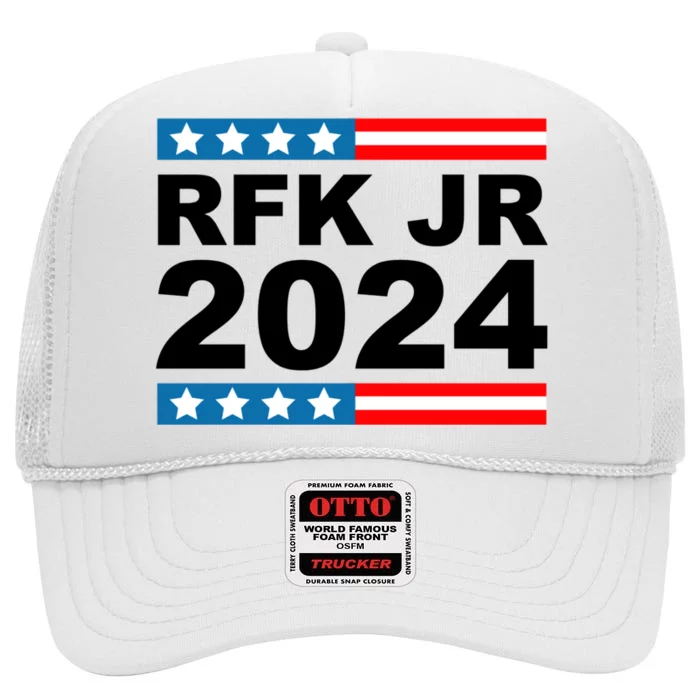 Robert Kennedy Jr. For President 2024, RFK JR 2024 High Crown Mesh Trucker Hat