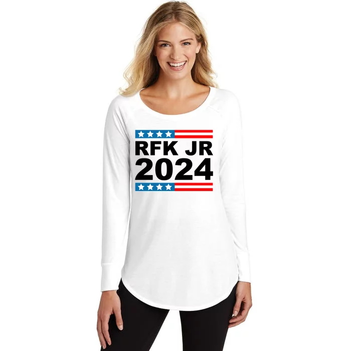 Robert Kennedy Jr. For President 2024, RFK JR 2024 Women's Perfect Tri Tunic Long Sleeve Shirt