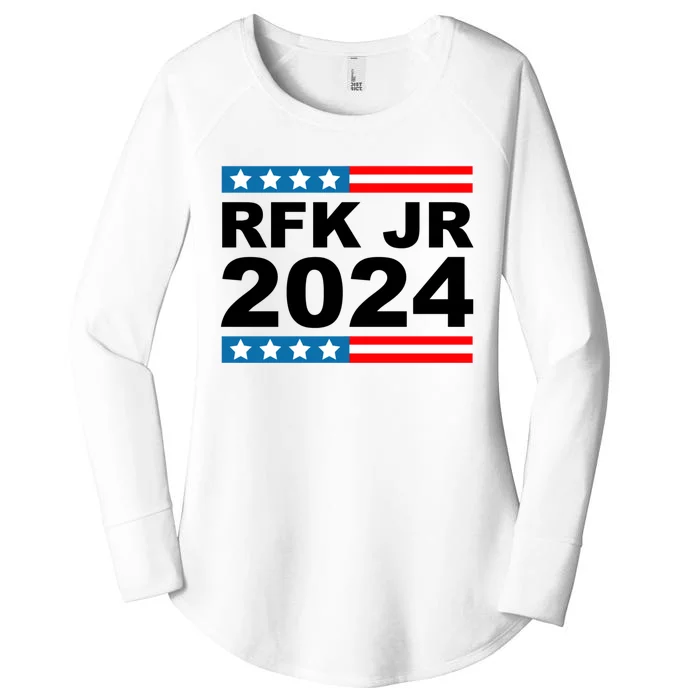 Robert Kennedy Jr. For President 2024, RFK JR 2024 Women's Perfect Tri Tunic Long Sleeve Shirt