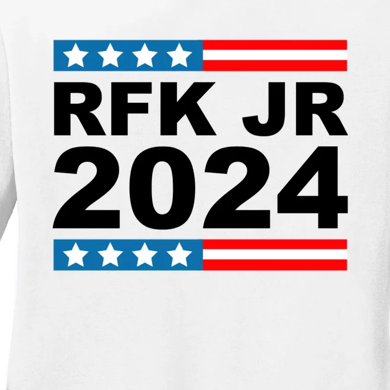 Robert Kennedy Jr. For President 2024, RFK JR 2024 Ladies Long Sleeve Shirt