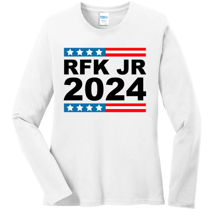 Robert Kennedy Jr. For President 2024, RFK JR 2024 Ladies Long Sleeve Shirt