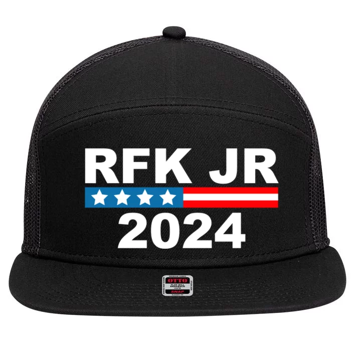 Robert Kennedy Jr. For President 2024, RFK JR 2024 7 Panel Mesh Trucker Snapback Hat