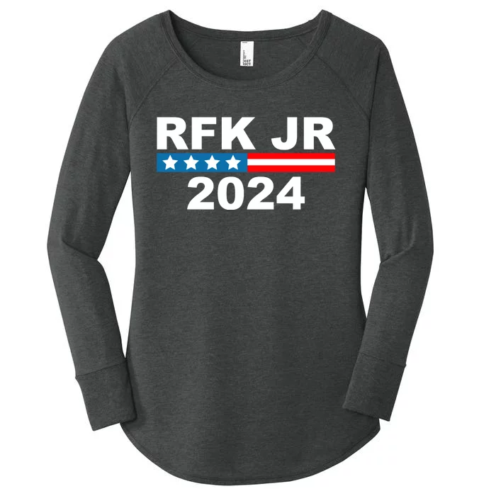 Robert Kennedy Jr. For President 2024, RFK JR 2024 Women's Perfect Tri Tunic Long Sleeve Shirt