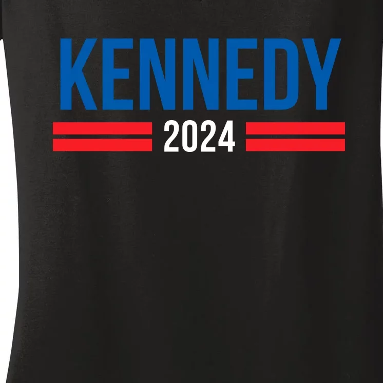 Robert Kennedy Jr. 2024 President Elect Kennedy 2024 Women's V-Neck T-Shirt