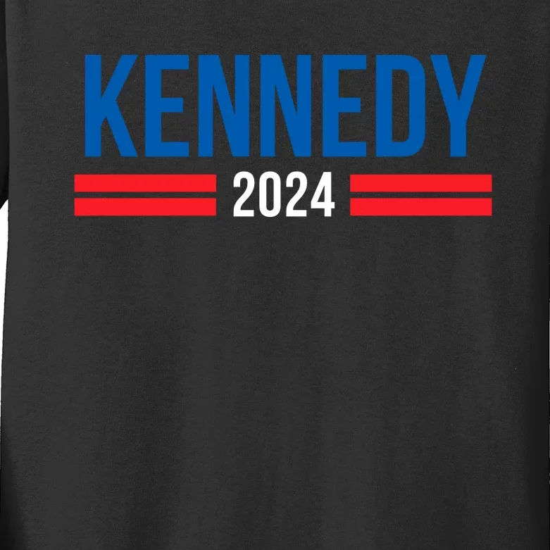 Robert Kennedy Jr. 2024 President Elect Kennedy 2024 Kids Long Sleeve Shirt