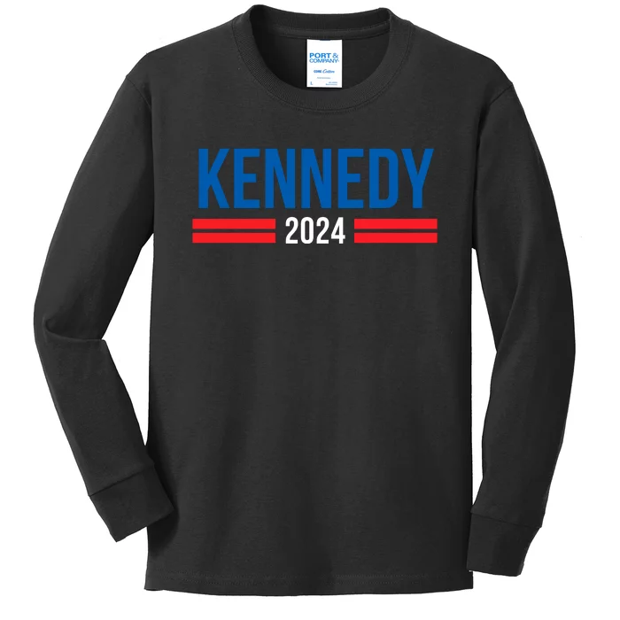 Robert Kennedy Jr. 2024 President Elect Kennedy 2024 Kids Long Sleeve Shirt