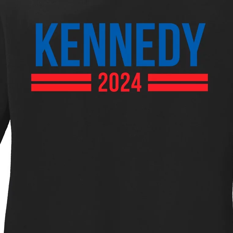 Robert Kennedy Jr. 2024, President Elect Kennedy 2024 Ladies Long Sleeve Shirt