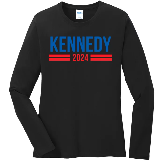 Robert Kennedy Jr. 2024, President Elect Kennedy 2024 Ladies Long Sleeve Shirt