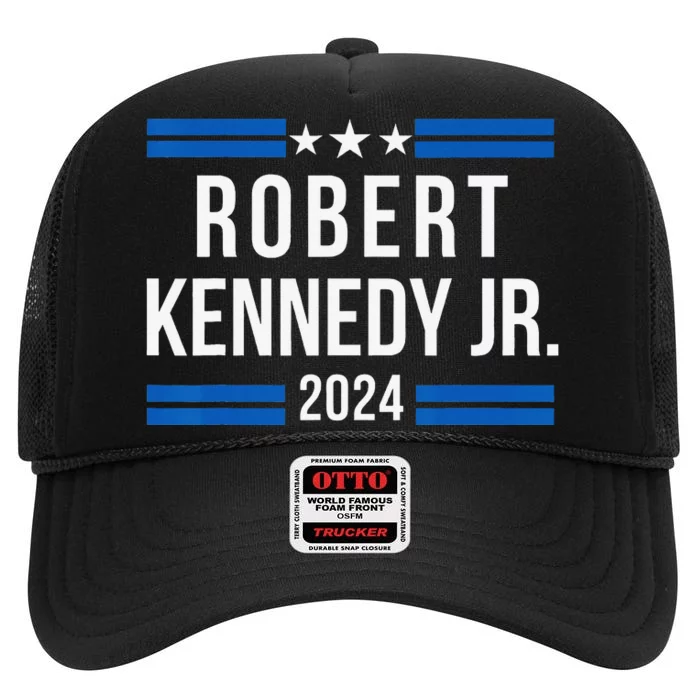 Robert Kennedy Jr. for President 2024 RFK JR 2024 High Crown Mesh Trucker Hat