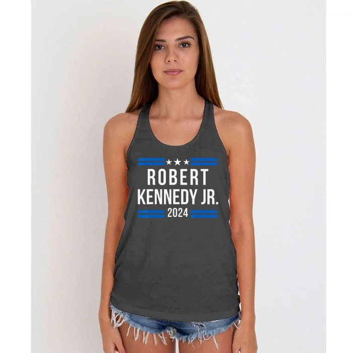 Robert Kennedy Jr. for President 2024 RFK JR 2024 Women's Knotted Racerback Tank