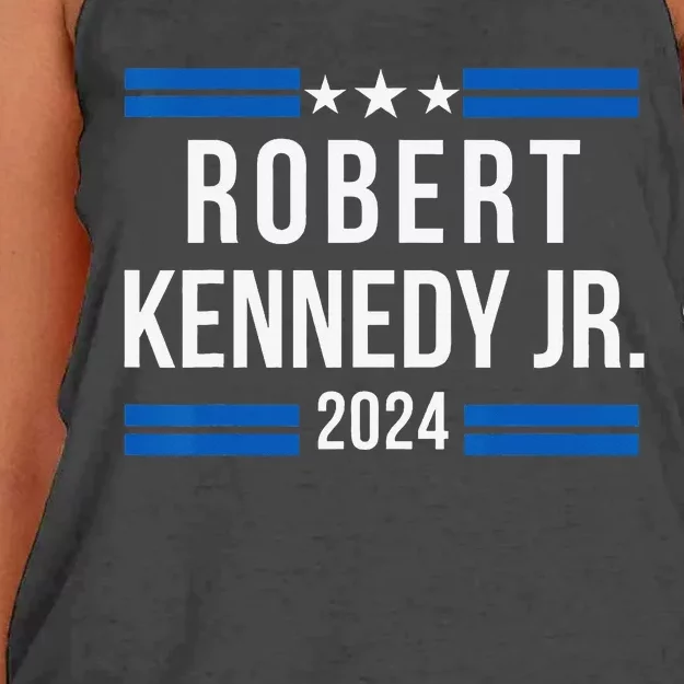 Robert Kennedy Jr. for President 2024 RFK JR 2024 Women's Knotted Racerback Tank