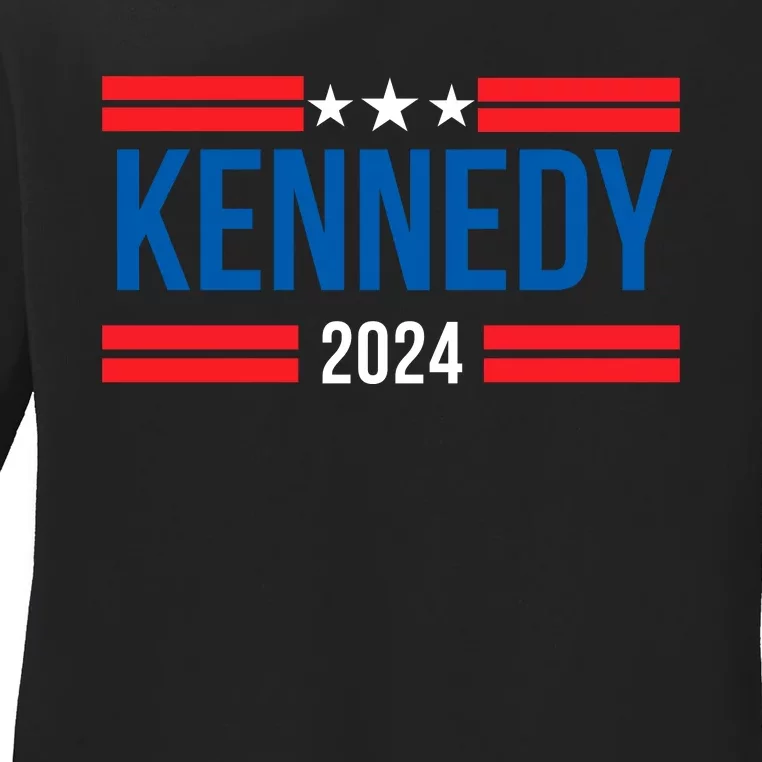 Robert Kennedy Jr. 2024, Presidential Election Kennedy 2024 Ladies Long Sleeve Shirt