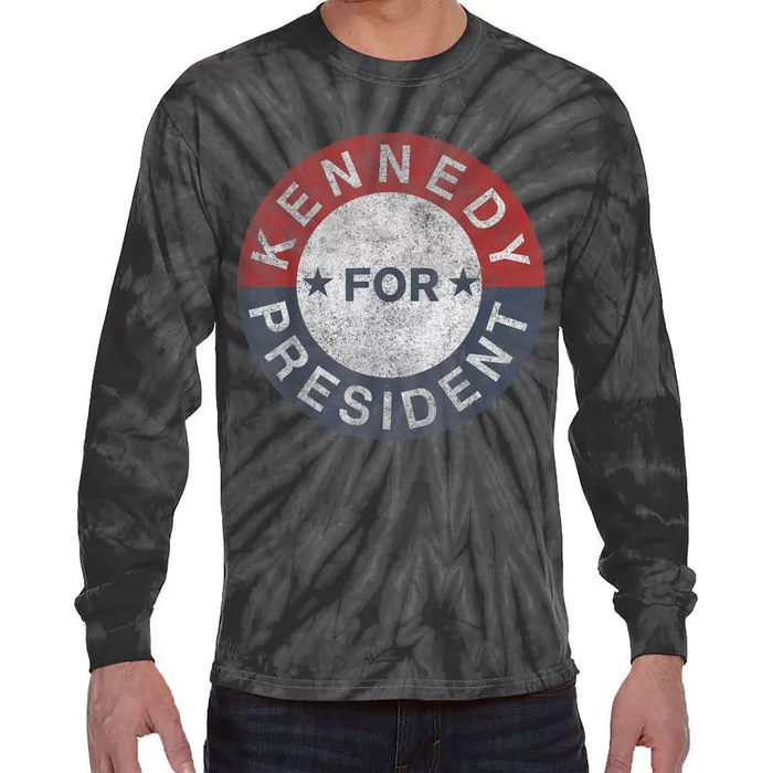 Robert Kennedy Jr. For President 2024 Presidential Election Tie-Dye Long Sleeve Shirt