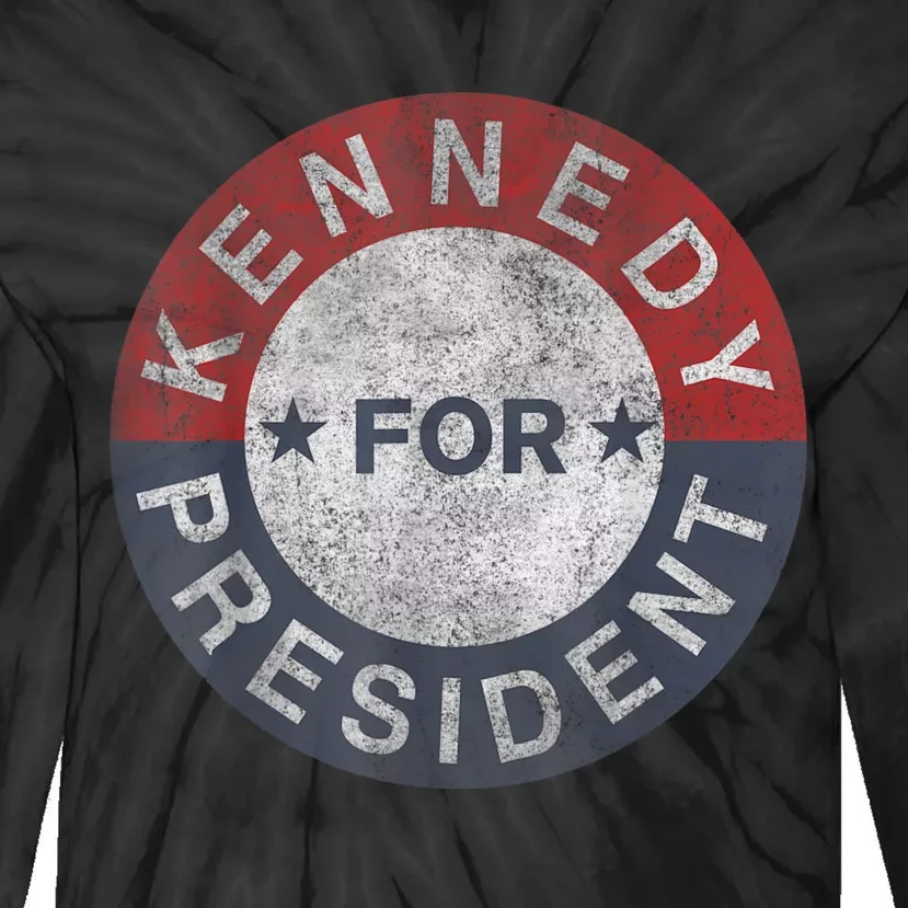 Robert Kennedy Jr. For President 2024 Presidential Election Tie-Dye Long Sleeve Shirt