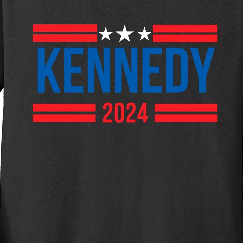 Robert Kennedy Jr. 2024 Presidential Election Kennedy 2024 Kids Long Sleeve Shirt