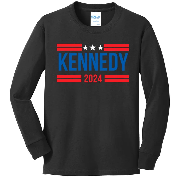 Robert Kennedy Jr. 2024 Presidential Election Kennedy 2024 Kids Long Sleeve Shirt